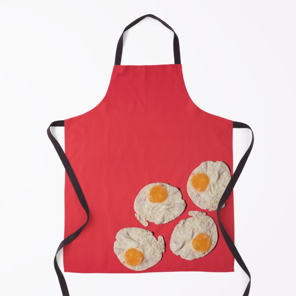 Item preview, Fried Eggs on Red Background designed and sold by pepinodemarst.