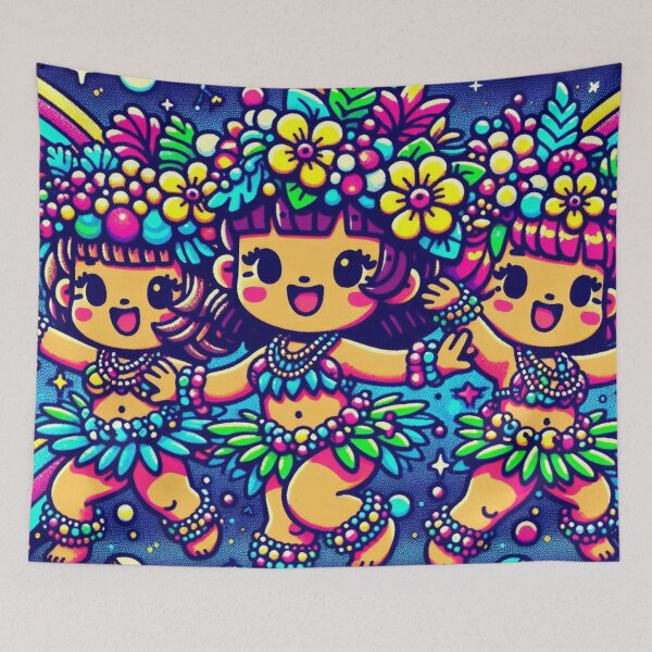 Item preview, Enchanting Hula Kids - 010 designed and sold by sagaofsilence.