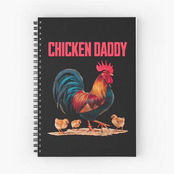Item preview, Chicken Daddy:  Majestic Rooster And Chicks Farmyard Art designed and sold by elynne9.