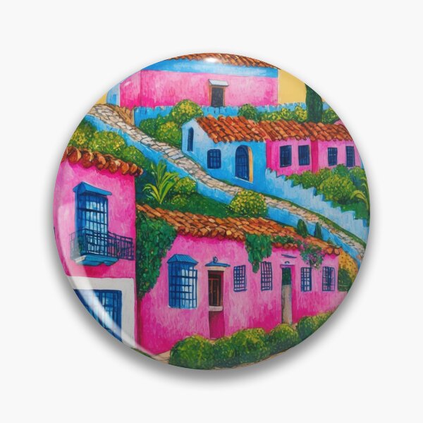 Item preview, Tlayacapan Morelos Magic Town Postcard Vintage Travel designed and sold by TravelPostcardGems.
