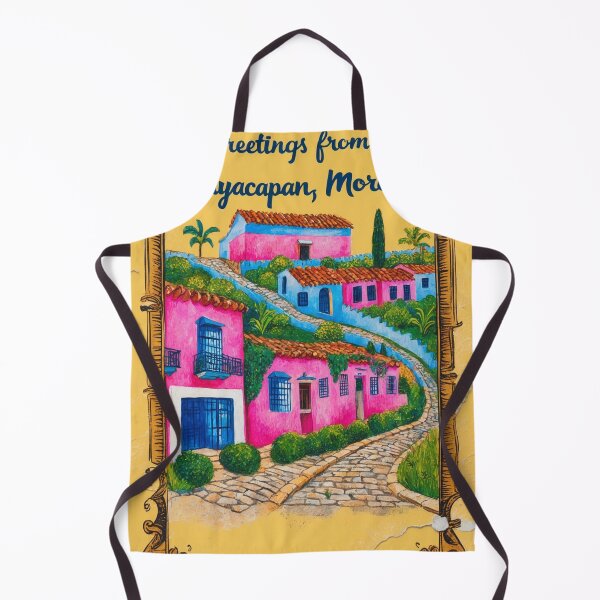 Item preview, Tlayacapan Morelos Magic Town Postcard Vintage Travel designed and sold by TravelPostcardGems.