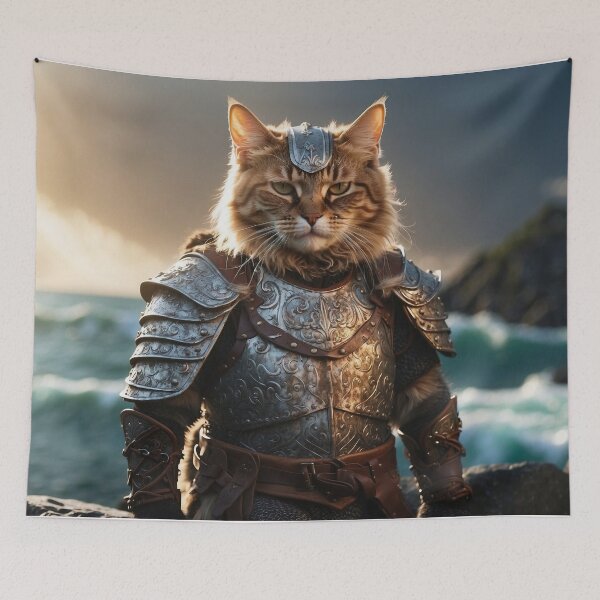Item preview, Viking cat  designed and sold by Viking-Cats.