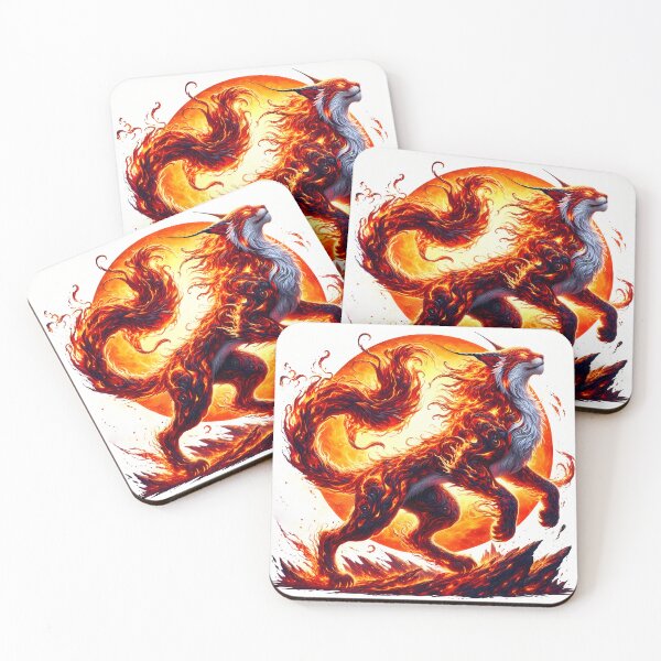 Item preview, Lava Fire Lynx, Ai Generated Art  designed and sold by ACC .