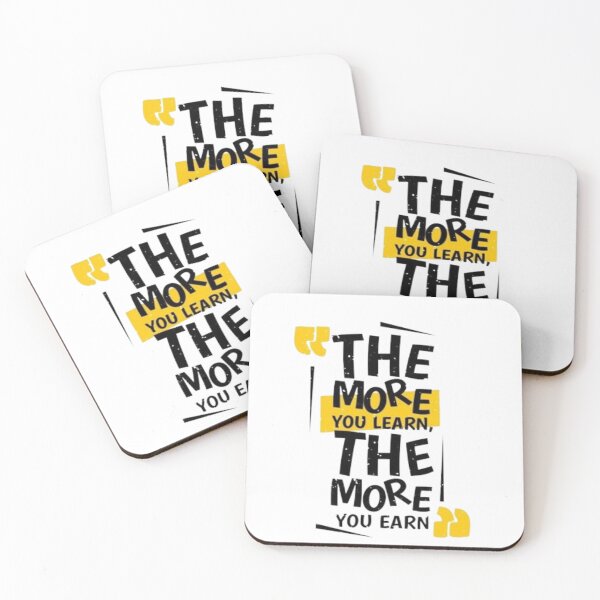 Item preview, The more you learn the More you Earn  designed and sold by CapriCreatives.