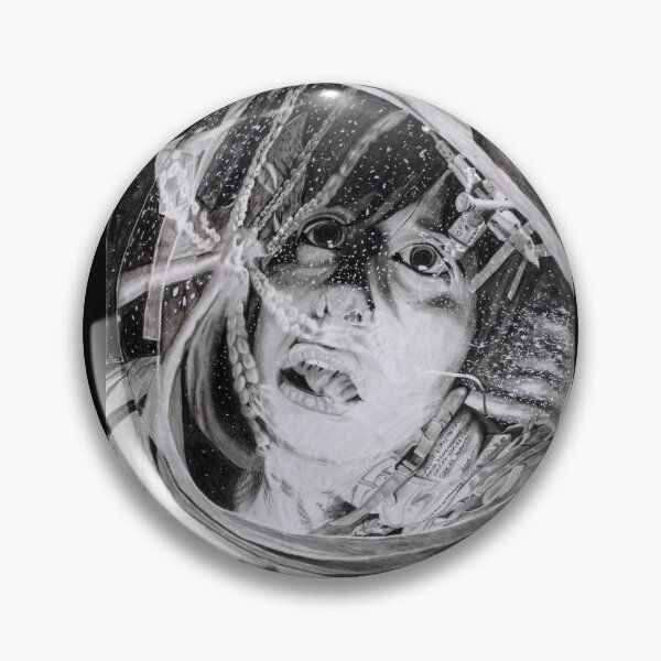 Item preview, Eclipse of Sanity - black and white scifi manga anime girl designed and sold by ForsakenFrames.