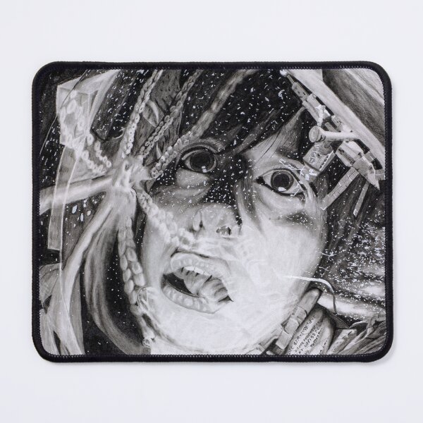 Item preview, Eclipse of Sanity - black and white scifi manga anime girl designed and sold by ForsakenFrames.
