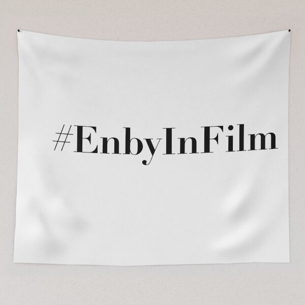Item preview, Enby in Film designed and sold by Jett Moonv.