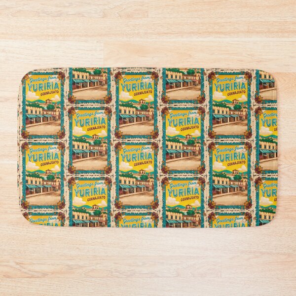 Item preview, Yuriria Guanajuato Mexico Magic Town Postcard Vintage Travel designed and sold by TravelPostcardGems.