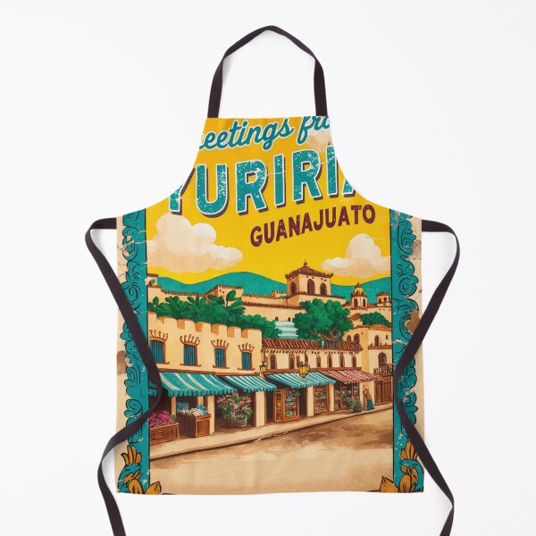 Item preview, Yuriria Guanajuato Mexico Magic Town Postcard Vintage Travel designed and sold by TravelPostcardGems.