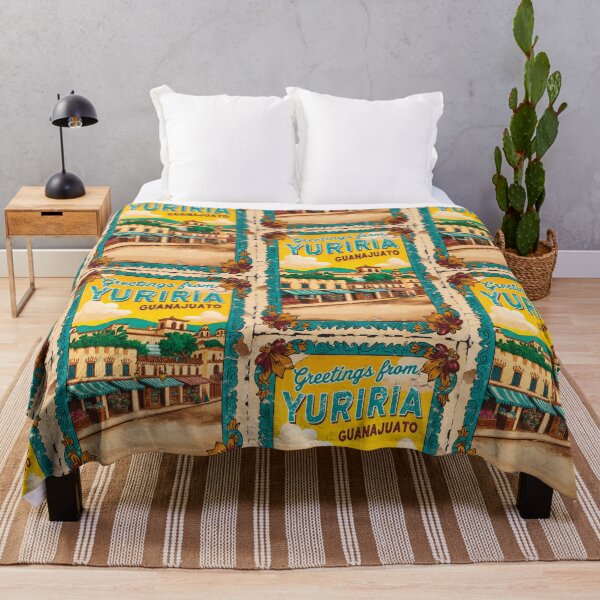 Item preview, Yuriria Guanajuato Mexico Magic Town Postcard Vintage Travel designed and sold by TravelPostcardGems.