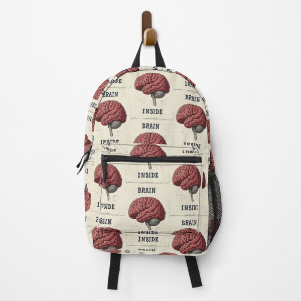 Item preview, Cartoon Style Brain with "Brain Inside" designed and sold by Piotrek0001.