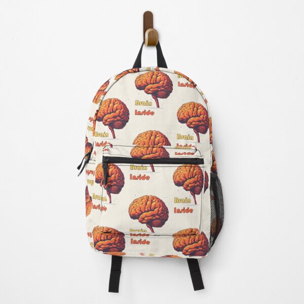 Item preview, Cartoon Style Brain with "Brain Inside" designed and sold by Piotrek0001.
