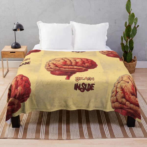 Item preview, Cartoon Style Brain with "Brain Inside" designed and sold by Piotrek0001.
