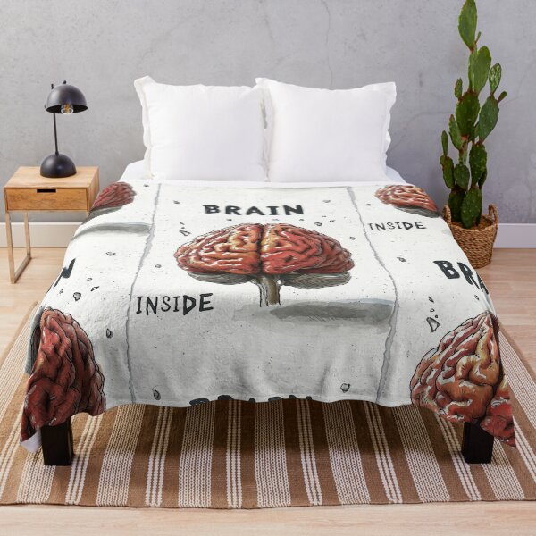 Item preview, Cartoon Style Brain with "Brain Inside" designed and sold by Piotrek0001.