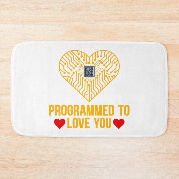 Item preview, Heart Programmed to love you designed and sold by Design Shop.