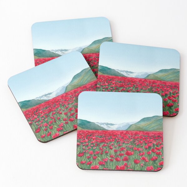 Item preview, Alpine Poppy Field designed and sold by floweringwords.