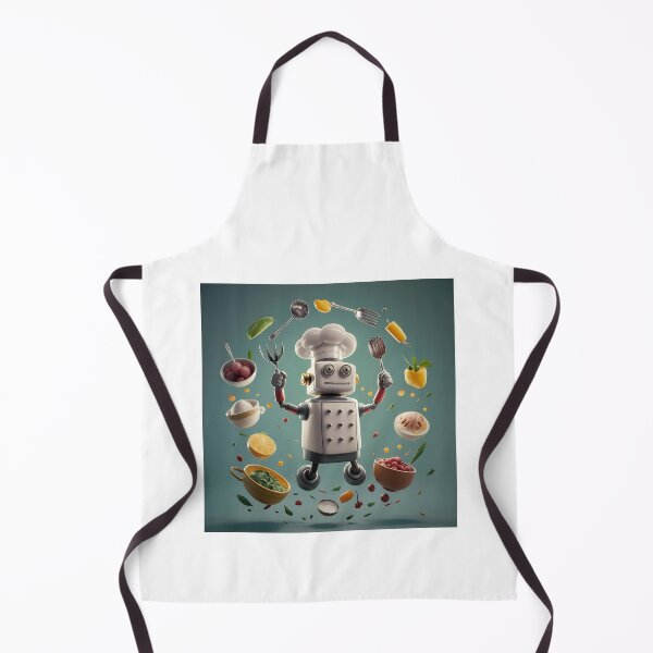 Item preview, Futuristic Culinary Robot Chef: Tech Innovation designed and sold by Luxuriously.