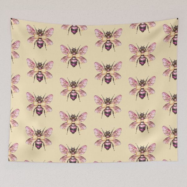 Item preview, Cute Golden Honey Jewel Bee in Coquette Aesthetic Design designed and sold by CozyLightsStore.