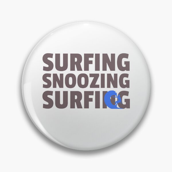 Item preview, Surfing Snoozing Surfing designed and sold by GrufTee.