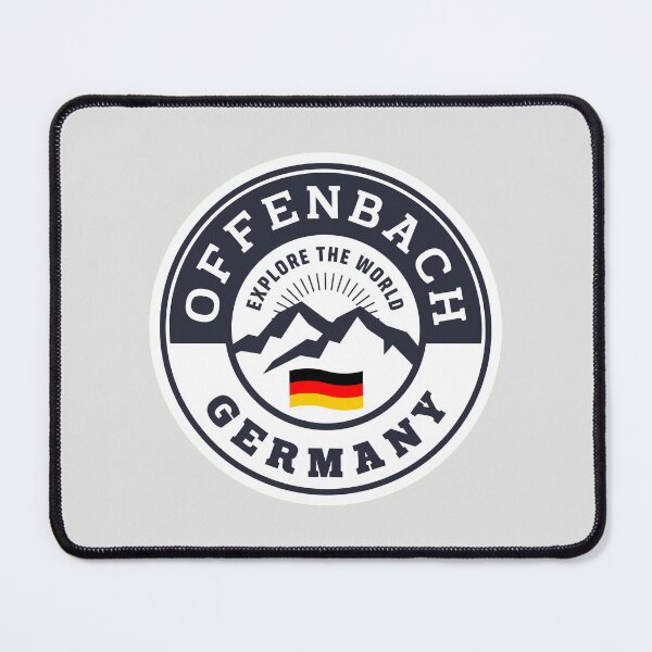 Item preview, Offenbach Germany Black and White Crest designed and sold by World Designs.