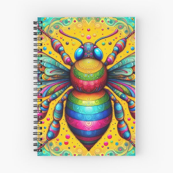 Item preview, Psychedelic Bee designed and sold by BeeTheArtCo.