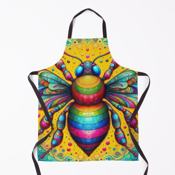 Item preview, Psychedelic Bee designed and sold by BeeTheArtCo.