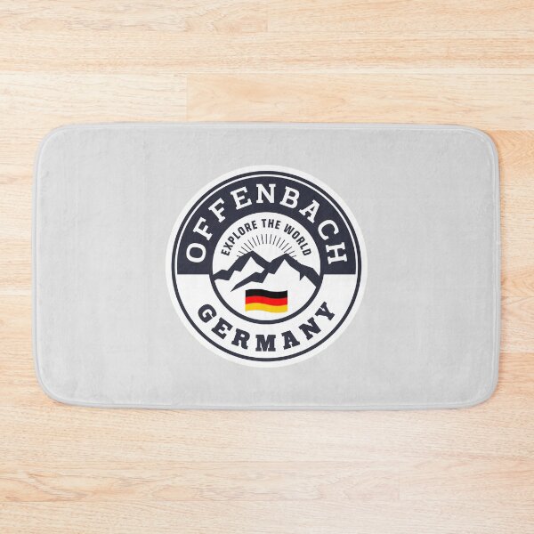 Item preview, Offenbach Germany Black and White Crest designed and sold by World Designs.