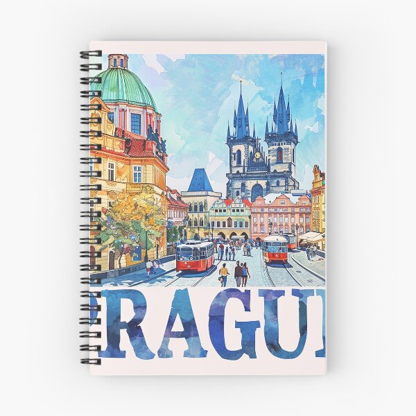 Item preview, Prague Print Prague Vector Art  designed and sold by nomiraclehere.