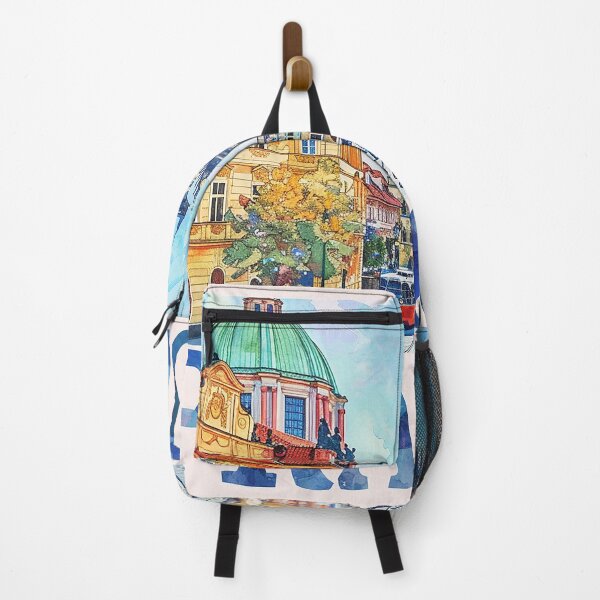 Item preview, Prague Print Prague Vector Art designed and sold by nomiraclehere.