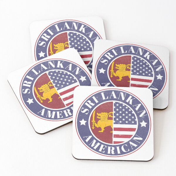 Item preview, Proud Sri Lankan-American Badge - Sri Lanka Flag designed and sold by chrisrivait.