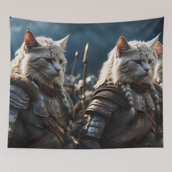 Item preview, Viking cat designed and sold by Viking-Cats.