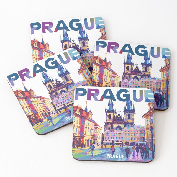 Item preview, Prague Print Prague Vector Art  designed and sold by nomiraclehere.