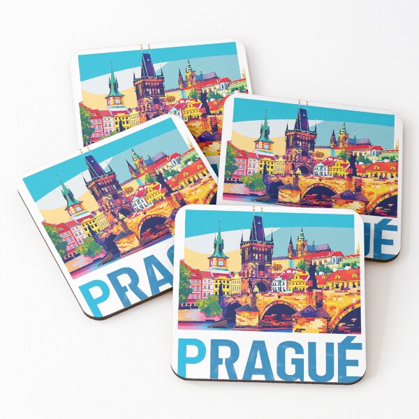 Item preview, Prague Print Prague Vector Art  designed and sold by nomiraclehere.