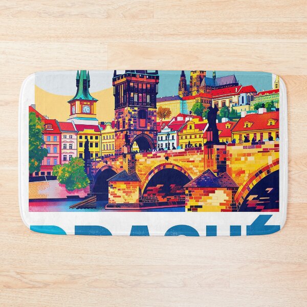 Item preview, Prague Print Prague Vector Art  designed and sold by nomiraclehere.