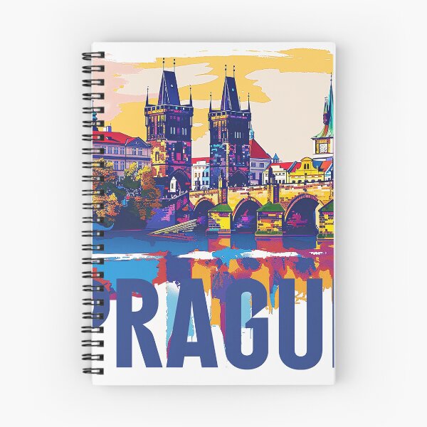 Item preview, Prague Print Prague Vector Art  designed and sold by nomiraclehere.
