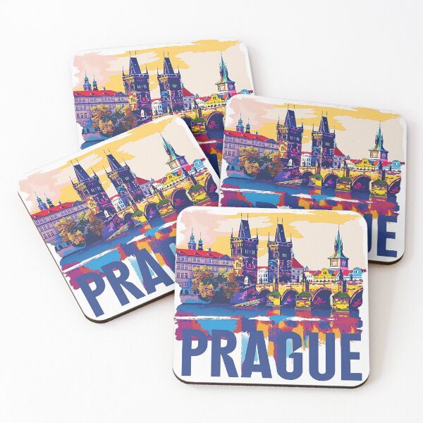 Item preview, Prague Print Prague Vector Art  designed and sold by nomiraclehere.