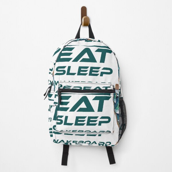 Item preview, Wakeboarding Lover -Eat Sleep Wakeboard Repeat Typography Design designed and sold by Techflare.