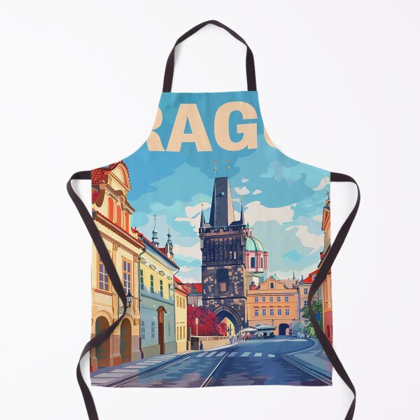 Item preview, Prague Print Prague Vector Art designed and sold by nomiraclehere.