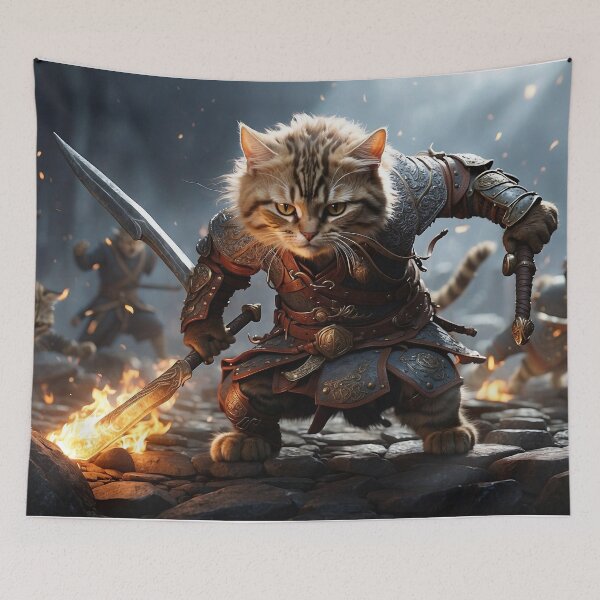 Item preview, Viking cat designed and sold by Viking-Cats.
