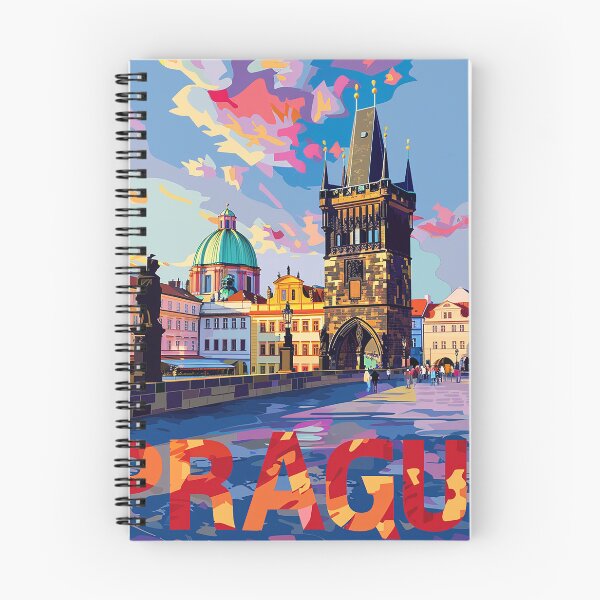 Item preview, Prague Print Prague Vector Art  designed and sold by nomiraclehere.