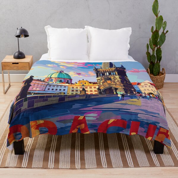 Item preview, Prague Print Prague Vector Art  designed and sold by nomiraclehere.