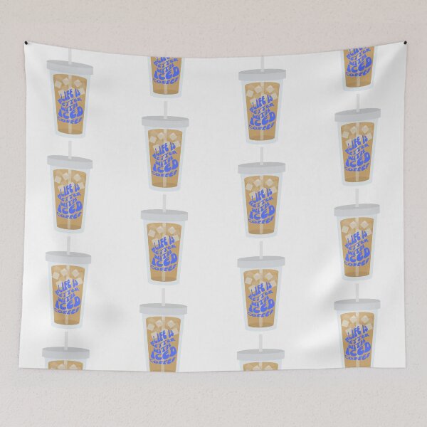 Item preview, Life is Better with Iced Coffee designed and sold by blueskycreative.