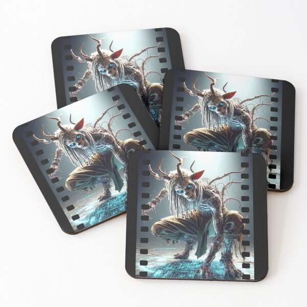 Item preview, Cyborg Skeleton in Film Frame Art designed and sold by Hungry-Murphy.