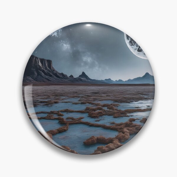 Item preview, Moonlight Serenade on the Salt Flats designed and sold by PixelPonder.