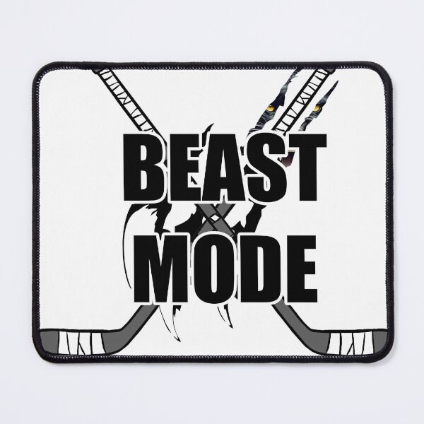Item preview, Fierce Hockey Beast Mode Design Unleash Your Inner Athlete designed and sold by Sticker-Tee.