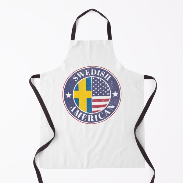 Item preview, Proud Swedish-American Badge - Sweden Flag designed and sold by chrisrivait.