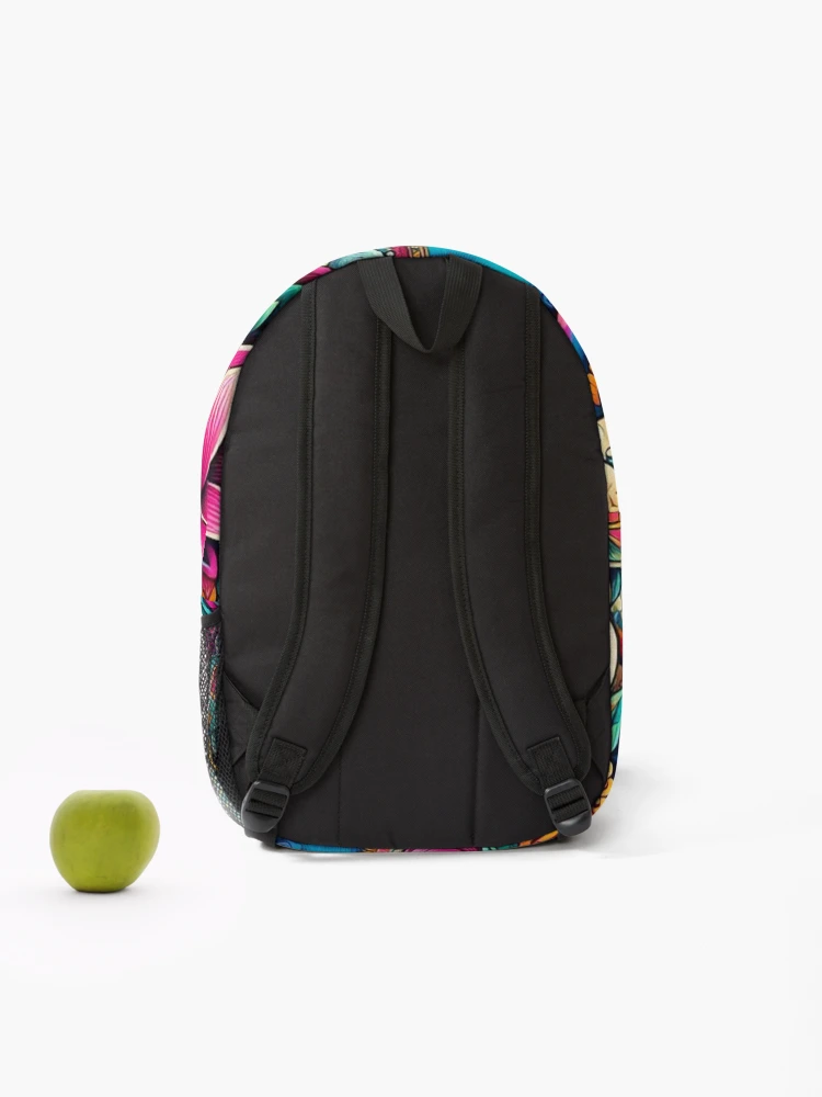Thumbnail 2 of 3, Backpack, Indian Pattern Inspired Designs designed and sold by Rui Fernandes.