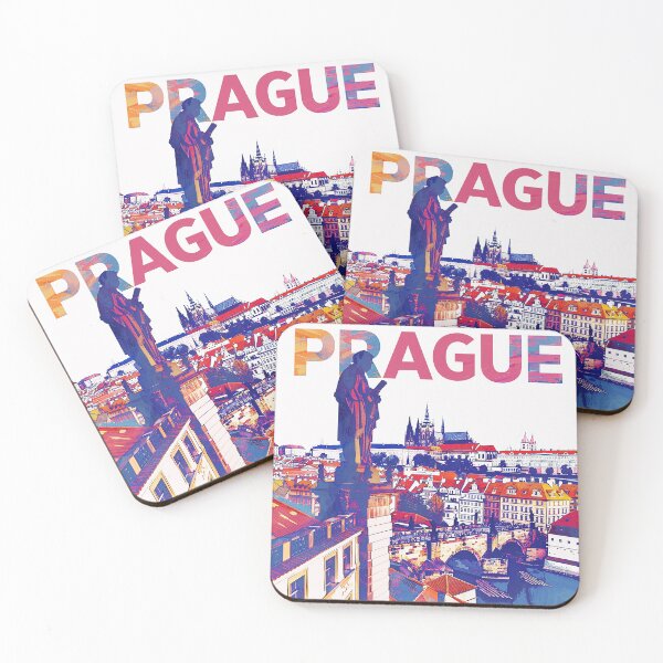 Item preview, Prague Print Prague Vector Art  designed and sold by nomiraclehere.