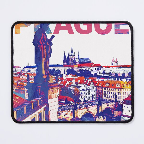 Item preview, Prague Print Prague Vector Art designed and sold by nomiraclehere.