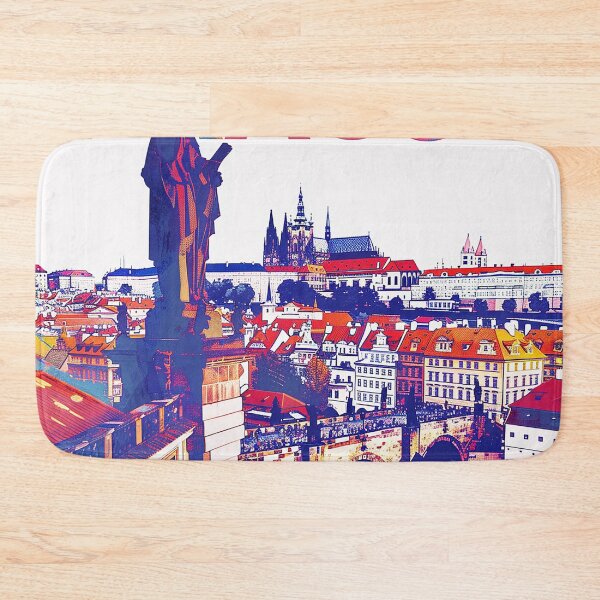 Item preview, Prague Print Prague Vector Art  designed and sold by nomiraclehere.